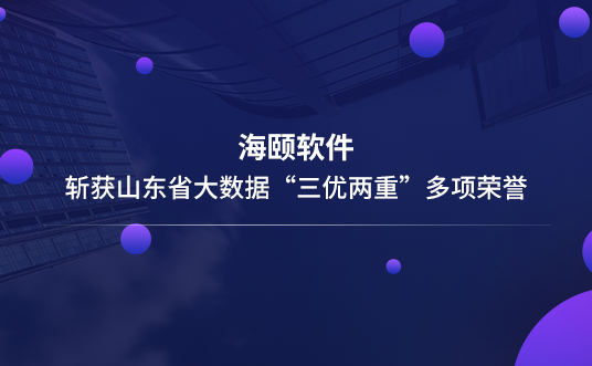 SG亚洲胜游软件斩获山东省大数据“三优两沉”多项荣誉